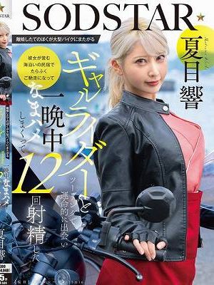 離婚したてのぼくが大型バイクにまたがるギャルライダーとツーリングで運命的に出会い 彼女が営む海沿いの民宿でたらふくご馳走になって一晩中なまハメしまくって12回射精した 夏目響　