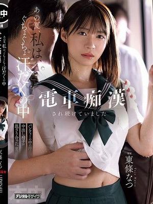 あの夏、私は、ぐちょぐちょ汗だくの中電車痴●され続けていました パンティーの中の汗と中出し精子が混ざり合った、夏。 東條なつ　