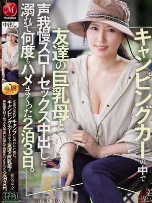 友達の家族にキャンプに誘われた僕は、キャンピングカーの中で友達の巨乳母と声我慢スローセックス中出しに溺れて何度もハメまくった2泊3日。